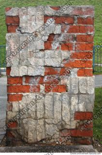 Photo Texture of Brick Plastered 0002